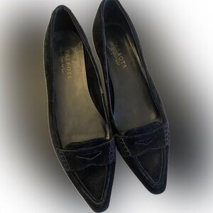 Talbots velvet/suede pointy toe